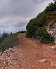 Gjipe Beach Road