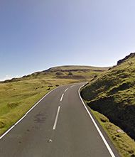 Black Mountain road 