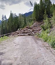 Grey Creek pass