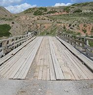 Naryn river bridge