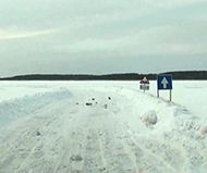Haapsalu to Pürksi Ice Road