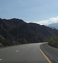 Rustaq-Nakhal road