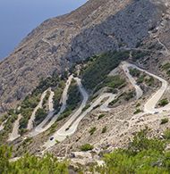 Ancient Thera Road