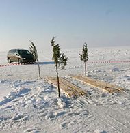 Virtsu - Kuivastu ice road