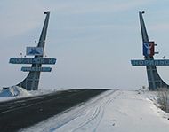 Dudinka-Norilsk road