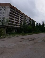 Lenina Avenue in Pripyat