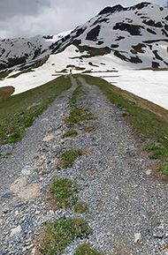 Ushba peak