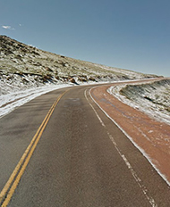 Highest paved roads of the USA