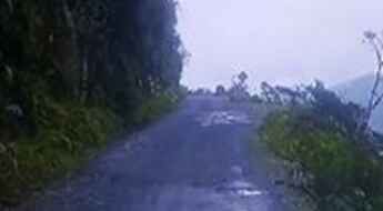 Quime-Sacambaya Valley road