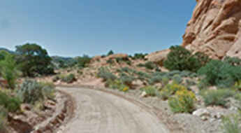 Where are the best roads of Capitol Reef National Park?