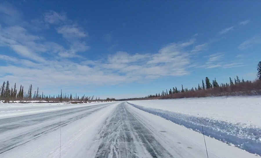Aklavik Ice Road