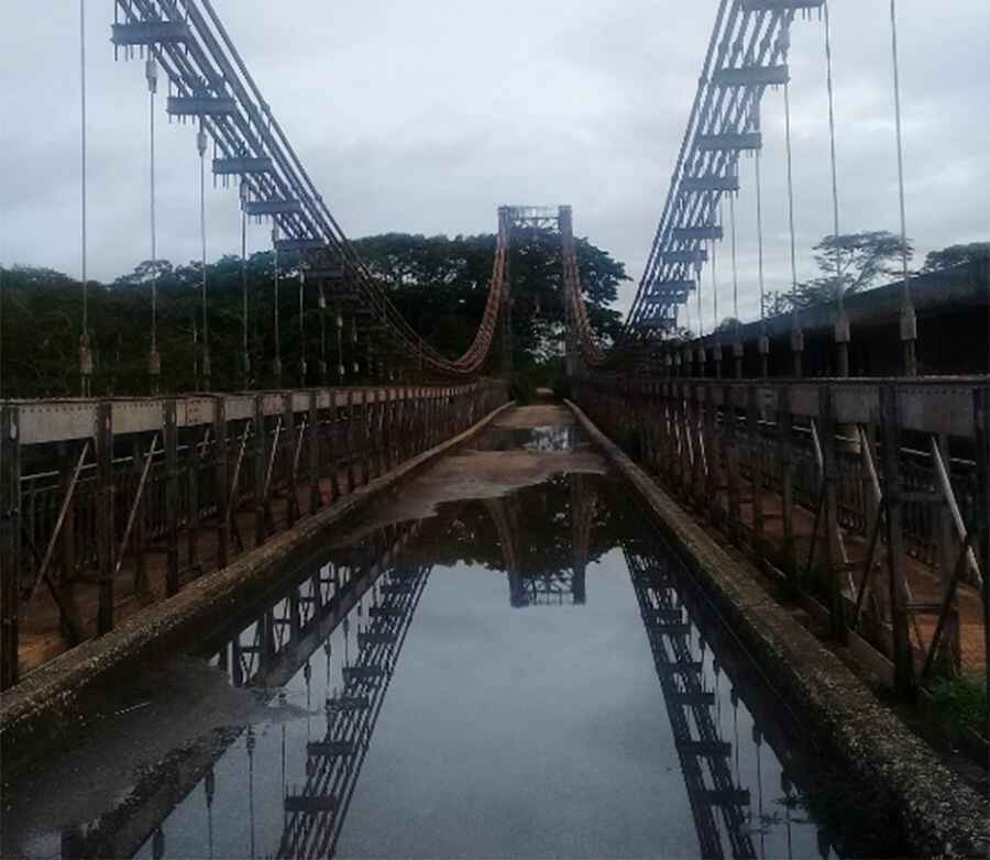 Cuyuni River bridge