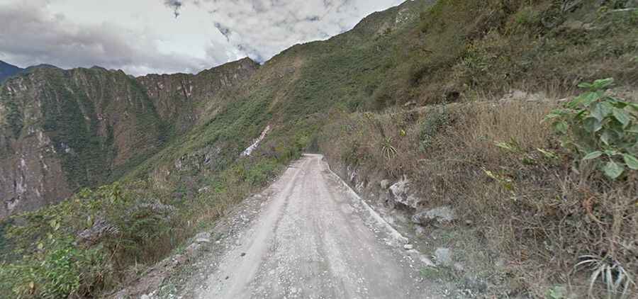 Carretera al Machu Picchu