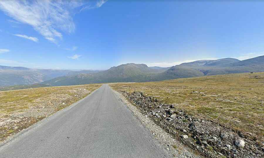 What are the highest roads in Norway?