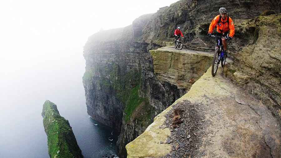 Cliffs of Moher collapsed
