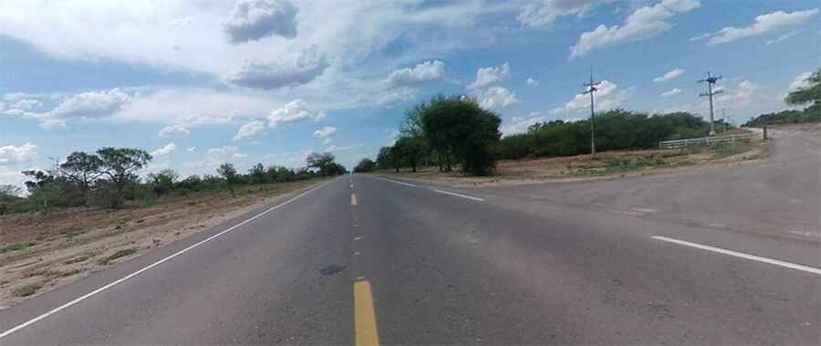 The longest straight roads of Paraguay