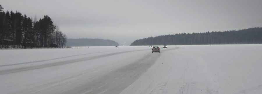 Kallavesi ice road
