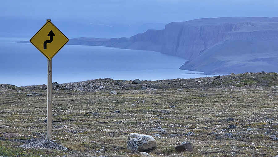 The world's northernmost roads