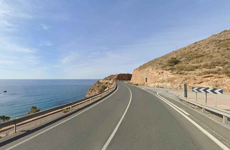 N-340 Road from Nerja to La Rábita
