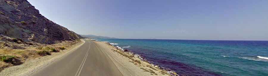 Rhodes - Kamiros Skala road