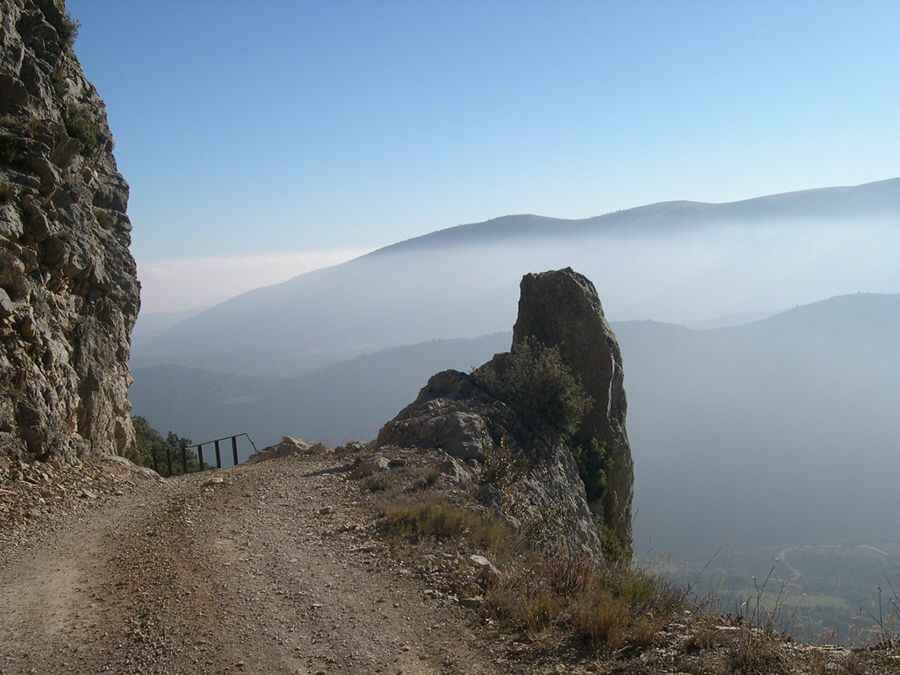 Camí de la Cabroa in Montsec is a thrilling off road experience