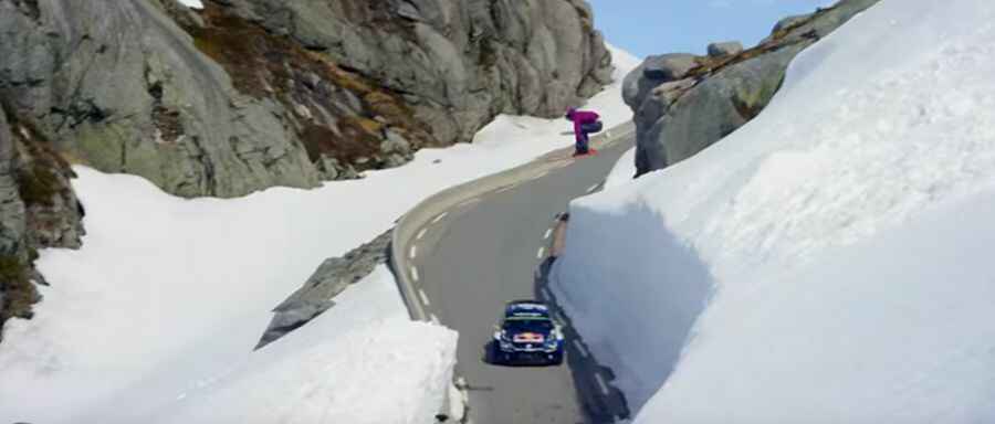 WRC on skis? Watch this rapid mountain descent