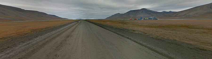 EISCAT Svalbard Radar road