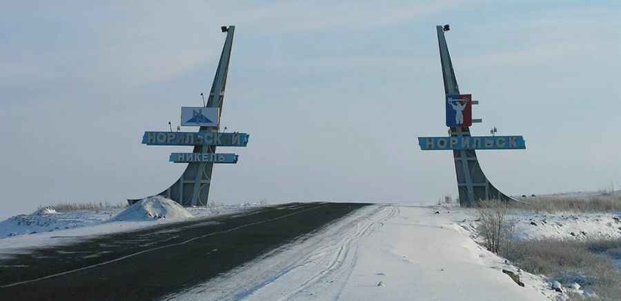 Dudinka-Norilsk road