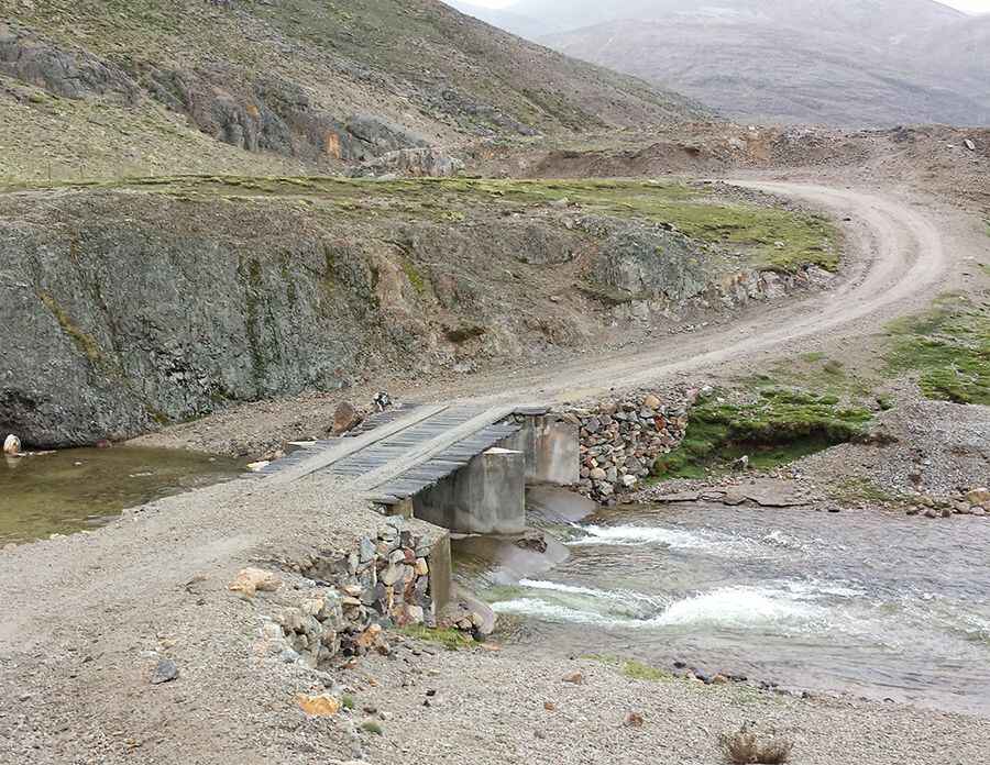 Puente Camino a Huanaccmarca