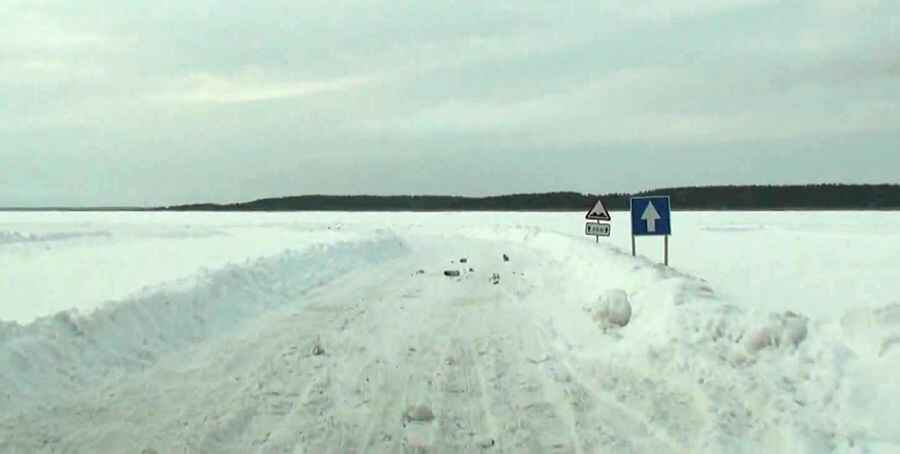 Noarootsi-Haapsalu ice road
