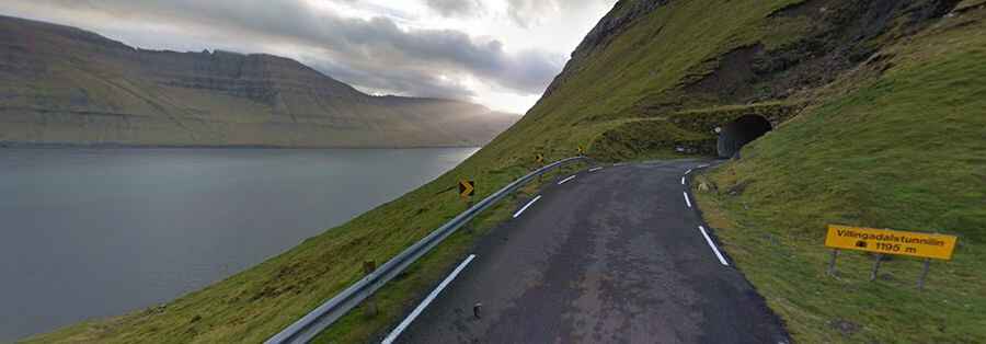 Trøllanes-Syðradalur Road