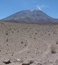 Volcán Ollagüe Volcán Ollagüe