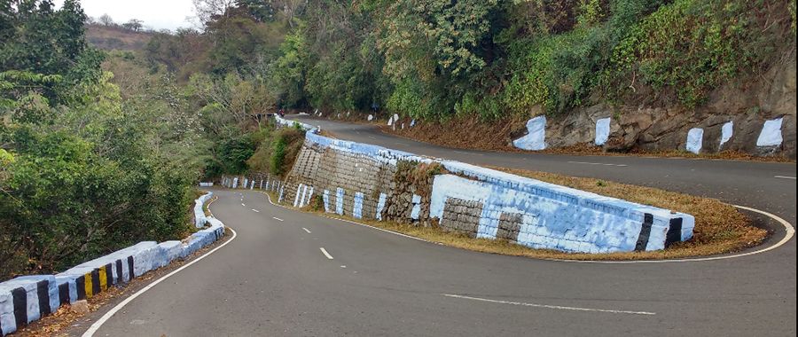 Pollachi To Valparai Road Images