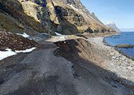Hnífsdalur - Bolungarvík road Hnífsdalur - Bolungarvík road