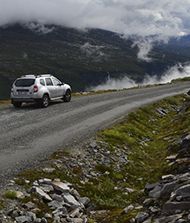 Aursjøvegen mountain road