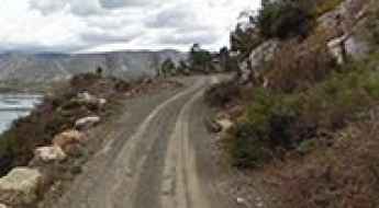 Canelles Reservoir Access Road