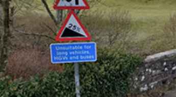 Road from Tan Hill Inn to Keld