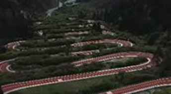 Shenxianchi 28 U-turns road