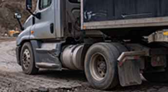 What Punishing Roads Can Do to a Commercial Truck