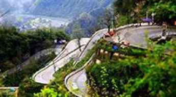 Aizhai Winding Road