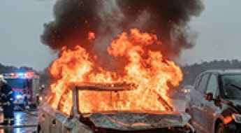 Why Do Cars Catch Fire in Crashes? The Engineering Truth Revealed