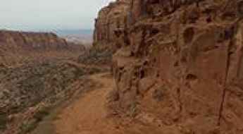 Driving the Steep Unpaved Road to Pucker Pass in Utah