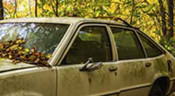 What to do with a damaged car?