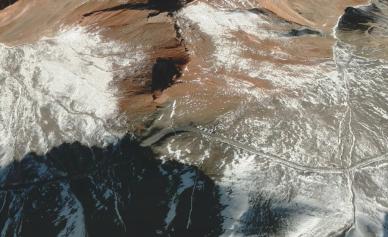 Wugeshan Pass: The unnumbered 4x4 mud track in the Qilian Mountains