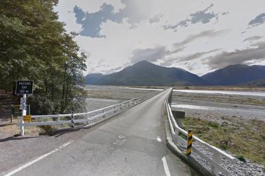 Bealey Bridge is a key crossing over Waimakariri River