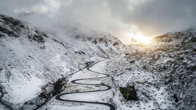 Julier Pass is one of Switzerland’s most scenic roads