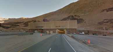 Eisenhower Tunnel is one of the highest tunnels in the world