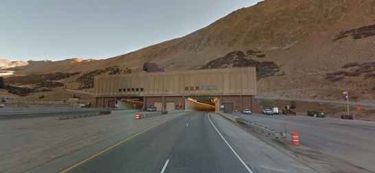 Eisenhower Tunnel is one of the highest tunnels in the world