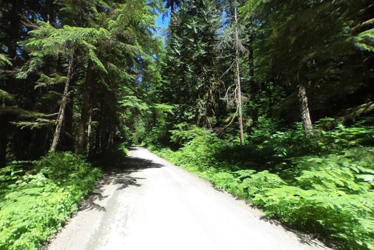 Driving the scenic Mountain Loop Highway in WA