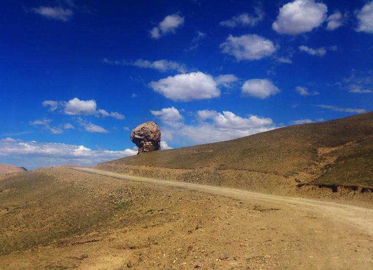 Driving the unpaved 205 Provincial Road to Zaka La